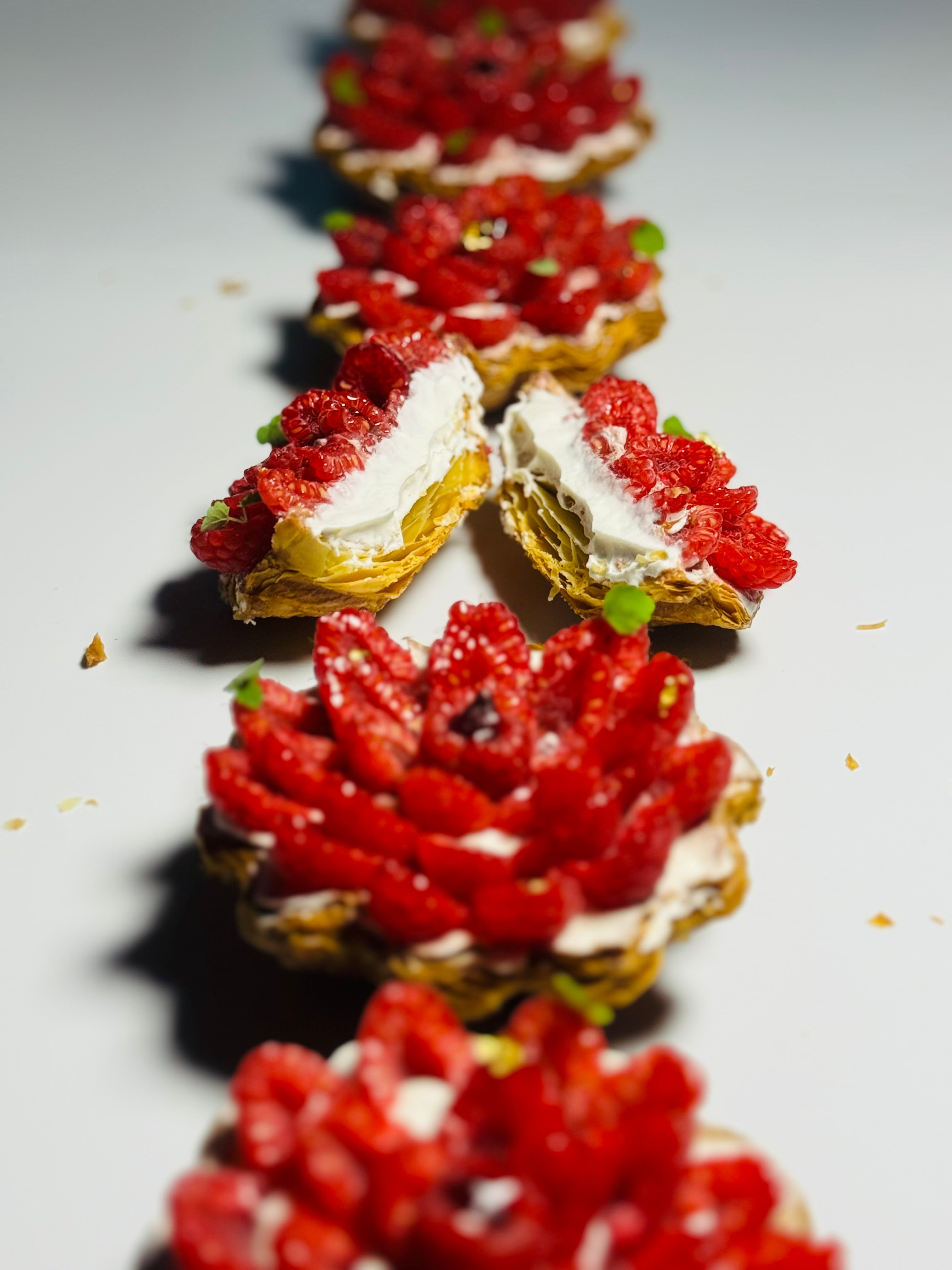 經典法式覆盆子酥皮撻 Classic French Raspberry Feuilleté Tart