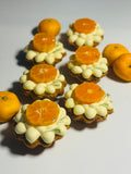 清柚蜜柑酥皮撻，酥脆千層皮配新鮮日本蜜柑與銀箔 | Yuzu Mandarin Feuilleté Tart with fresh Japanese mandarin and sliver leaf | L'Œuf 樂芙