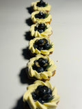 藍莓香草酥皮撻，酥脆千層皮配新鮮藍莓與迷迭香 | Blueberry Vanilla Feuilleté Tart with fresh blueberries and rosemary | L'Œuf 樂芙