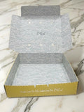 L’Œuf 大盒包裝，可放 12 件布丁撻或 10 件酥皮撻。L’Œuf large box packaging, fits 12 Flan Pâtissier or 10 Feuilleté Tarts.
