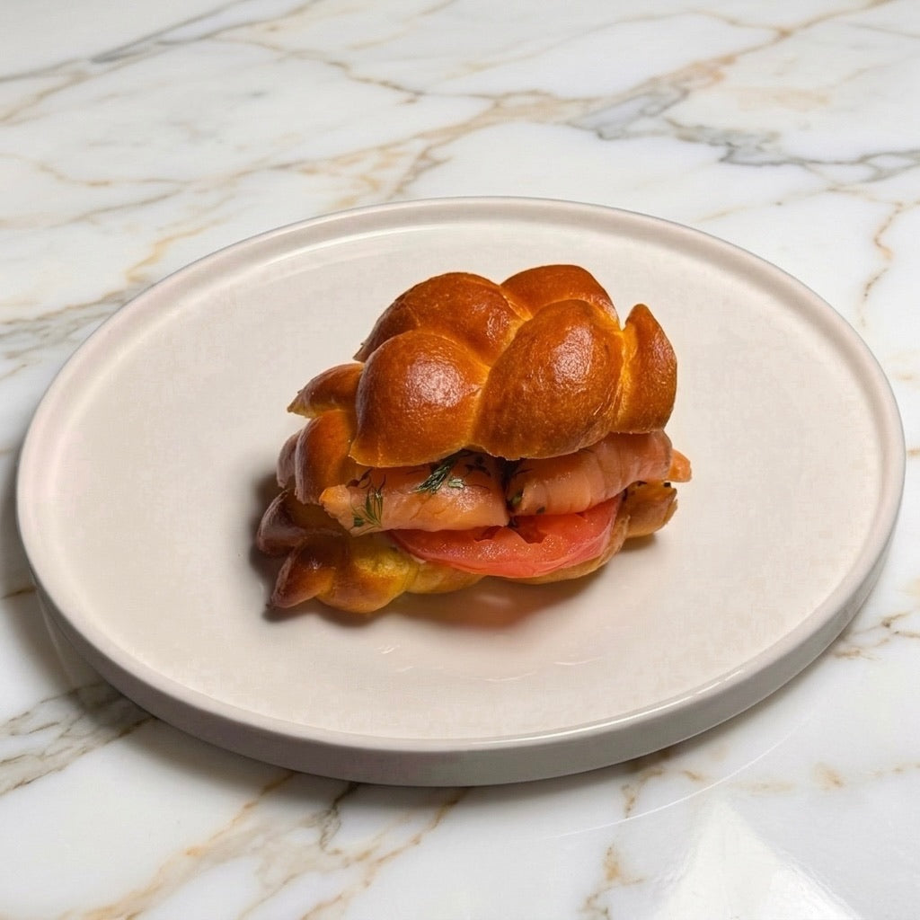 挪威煙燻三文魚布里歐 Norwegian Smoked Salmon Brioche