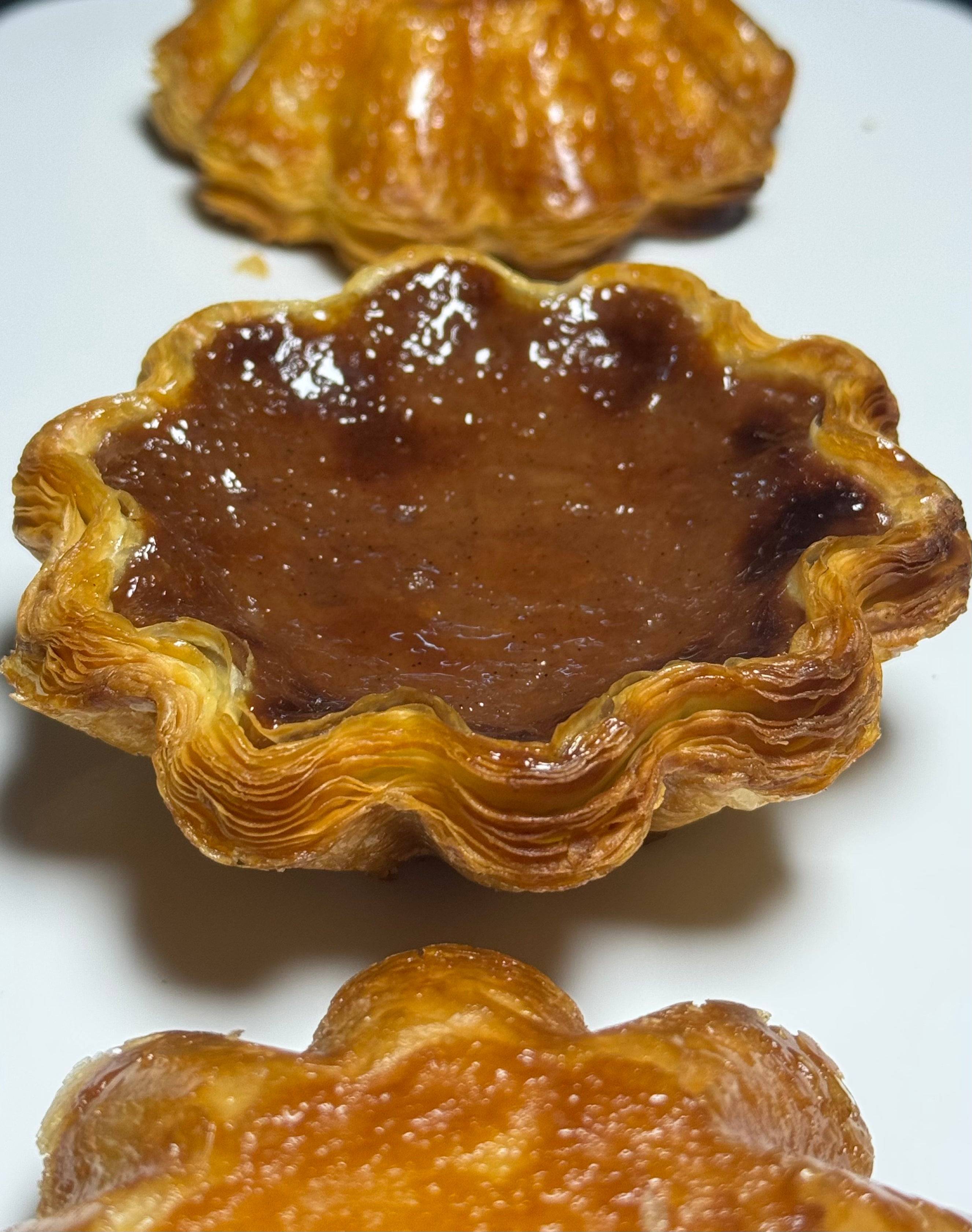法芙娜55%黑朱古力布丁撻 Valrhona 55% Dark Chocolate Flan pâtissier
