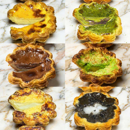 12件裝布丁撻組合 Twelve-Piece Flan Pâtissier Collection | L'Œuf 樂芙